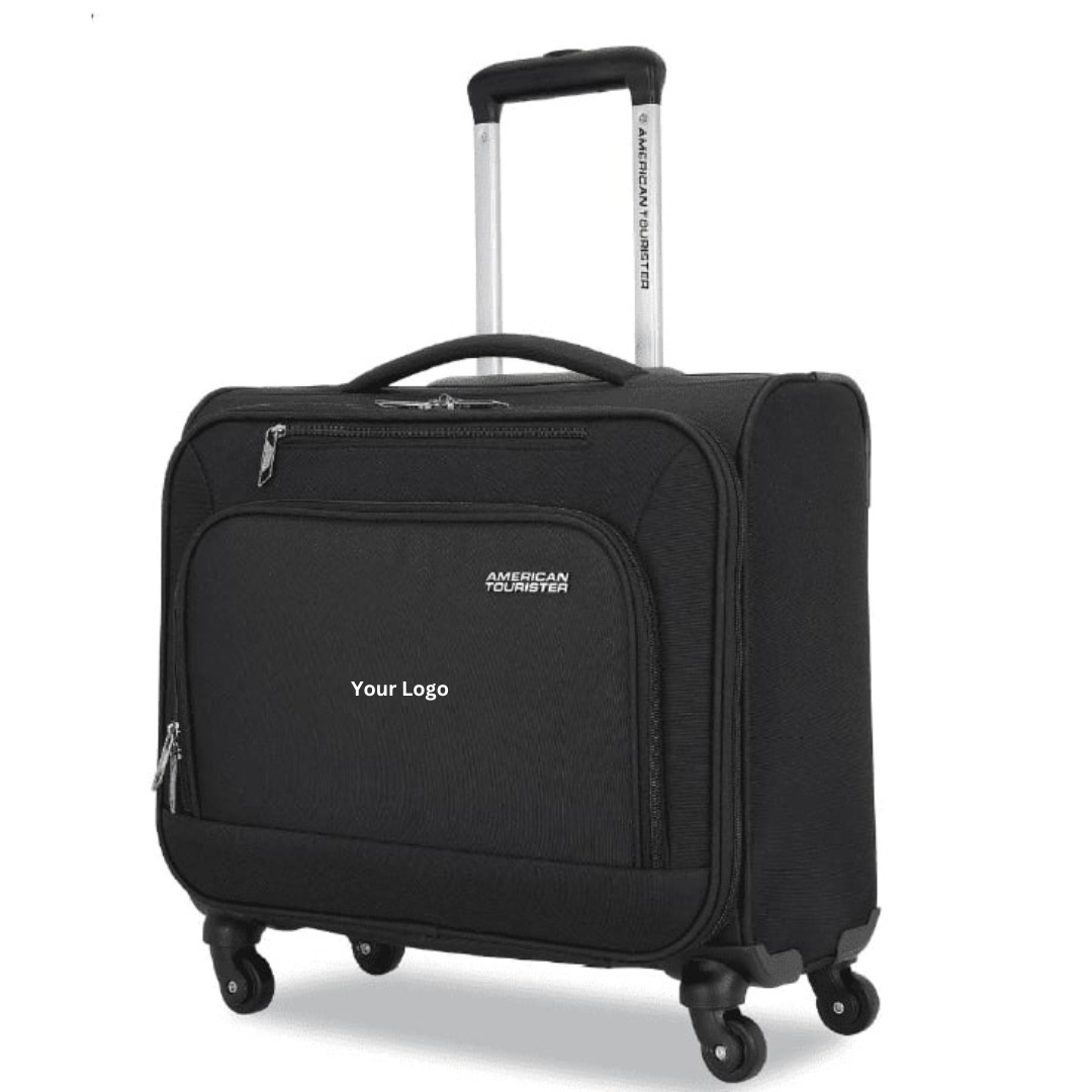 American Tourister Alvin Sp Rolling Tote- Black | Ant Mascot